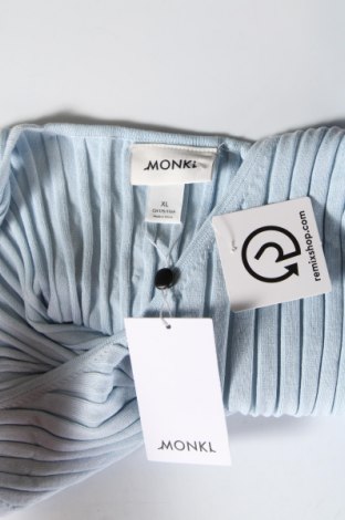 Γυναικείο αμάνικο μπλουζάκι Monki, Μέγεθος XL, Χρώμα Μπλέ, Τιμή 2,35 €