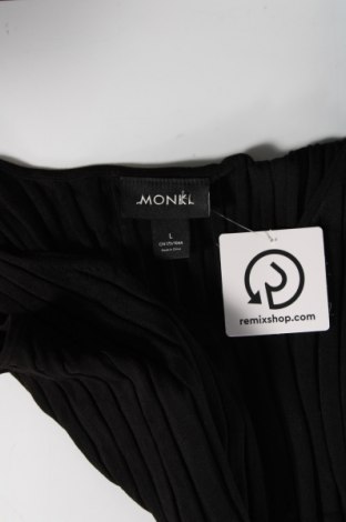 Γυναικείο αμάνικο μπλουζάκι Monki, Μέγεθος L, Χρώμα Μαύρο, Τιμή 4,31 €