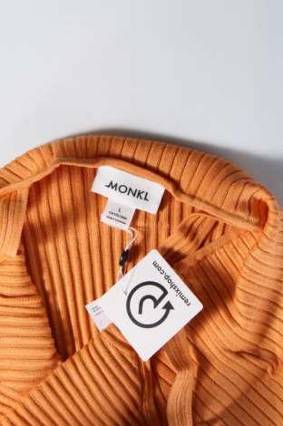 Γυναικείο αμάνικο μπλουζάκι Monki, Μέγεθος L, Χρώμα Πορτοκαλί, Τιμή 4,31 €