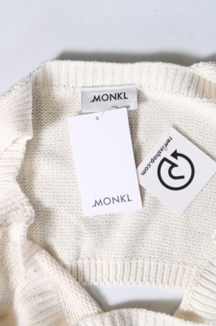 Γυναικείο αμάνικο μπλουζάκι Monki, Μέγεθος L, Χρώμα Εκρού, Τιμή 3,52 €