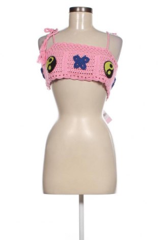 Γυναικείο αμάνικο μπλουζάκι NEW girl ORDER, Μέγεθος M, Χρώμα Ρόζ , Τιμή 4,49 €