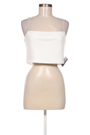 Γυναικείο αμάνικο μπλουζάκι Nly One, Μέγεθος XL, Χρώμα Λευκό, Τιμή 3,35 €