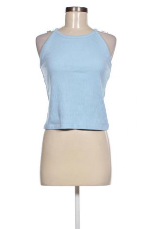 Γυναικείο αμάνικο μπλουζάκι Noisy May, Μέγεθος L, Χρώμα Μπλέ, Τιμή 5,30 €