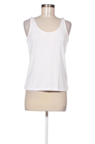 Γυναικείο αμάνικο μπλουζάκι Pieces, Μέγεθος S, Χρώμα Λευκό, Τιμή 4,59 €