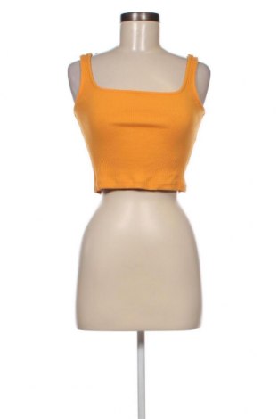 Γυναικείο αμάνικο μπλουζάκι Pieces, Μέγεθος XS, Χρώμα Πορτοκαλί, Τιμή 5,01 €