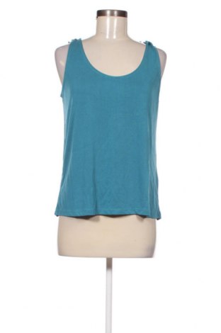 Γυναικείο αμάνικο μπλουζάκι Pieces, Μέγεθος L, Χρώμα Μπλέ, Τιμή 4,59 €