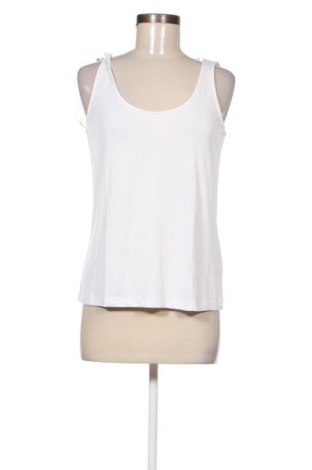 Γυναικείο αμάνικο μπλουζάκι Pieces, Μέγεθος M, Χρώμα Λευκό, Τιμή 3,62 €