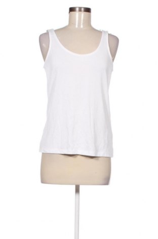 Γυναικείο αμάνικο μπλουζάκι Pieces, Μέγεθος M, Χρώμα Λευκό, Τιμή 9,05 €