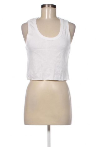 Γυναικείο αμάνικο μπλουζάκι Pull&Bear, Μέγεθος XL, Χρώμα Λευκό, Τιμή 3,57 €