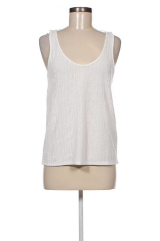 Γυναικείο αμάνικο μπλουζάκι Pull&Bear, Μέγεθος M, Χρώμα Λευκό, Τιμή 3,68 €