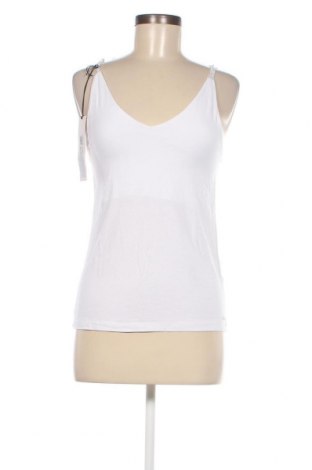 Γυναικείο αμάνικο μπλουζάκι River Island, Μέγεθος XS, Χρώμα Λευκό, Τιμή 3,74 €