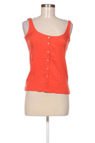 Γυναικείο αμάνικο μπλουζάκι Springfield, Μέγεθος XS, Χρώμα Πορτοκαλί, Τιμή 1,67 €