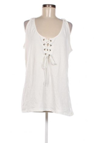 Γυναικείο αμάνικο μπλουζάκι Styleboom, Μέγεθος XL, Χρώμα Λευκό, Τιμή 8,01 €