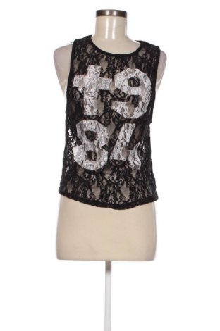 Γυναικείο αμάνικο μπλουζάκι Tally Weijl, Μέγεθος XXS, Χρώμα Μαύρο, Τιμή 1,60 €