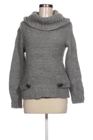 Дамски пуловер, Размер M, Цвят Сив, Цена 5,22 лв.