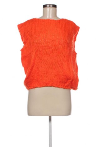 Dámský svetr, Velikost M, Barva Oranžová, Cena  55,00 Kč