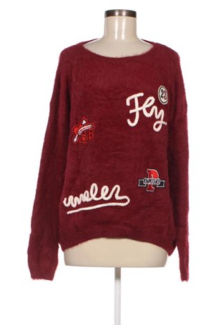 Damenpullover, Größe M, Farbe Rot, Preis 2,42 €