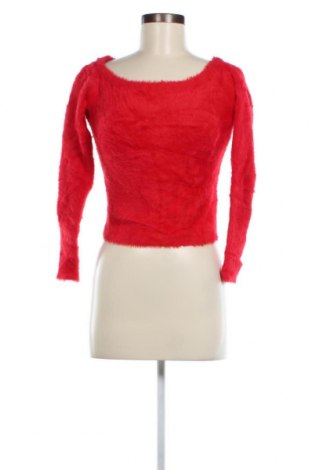Дамски пуловер, Размер S, Цвят Червен, Цена 4,35 лв.