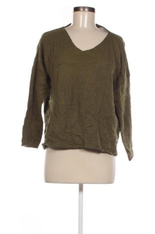 Дамски пуловер, Размер L, Цвят Зелен, Цена 4,06 лв.