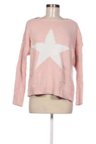 Дамски пуловер, Размер L, Цвят Розов, Цена 3,77 лв.
