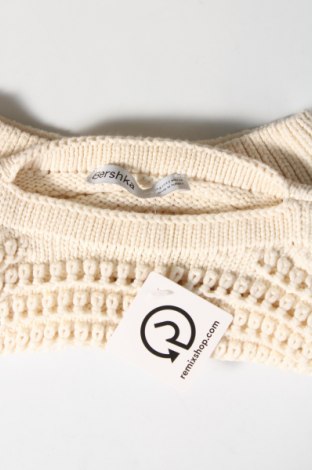 Γυναικείο πουλόβερ Bershka, Μέγεθος S, Χρώμα Εκρού, Τιμή 23,71 €