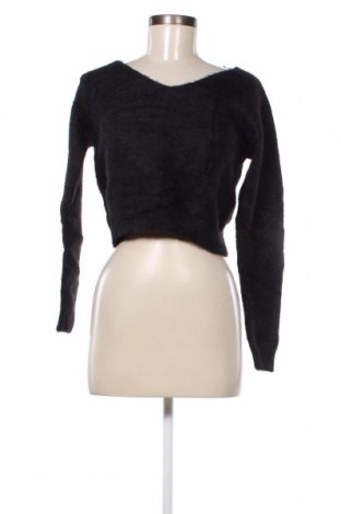 Γυναικείο πουλόβερ Bisou Bisou, Μέγεθος M, Χρώμα Μαύρο, Τιμή 5,38 €
