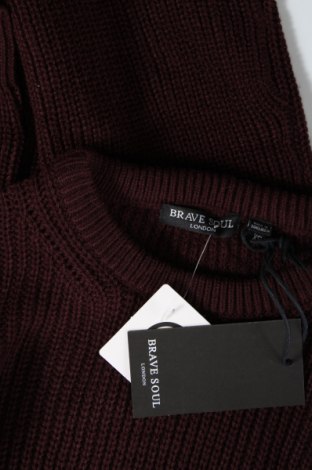 Дамски пуловер Brave Soul, Размер XS, Цвят Червен, Цена 9,57 лв.