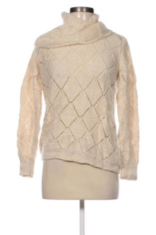 Дамски пуловер Cortefiel, Размер M, Цвят Бежов, Цена 4,35 лв.