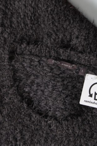 Дамски пуловер Emoi By Emonite, Размер L, Цвят Сив, Цена 5,80 лв.