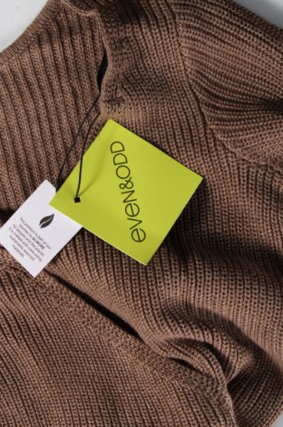 Дамски пуловер Even&Odd, Размер XS, Цвят Кафяв, Цена 11,50 лв.