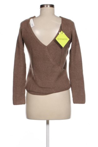 Дамски пуловер Even&Odd, Размер XS, Цвят Кафяв, Цена 11,50 лв.