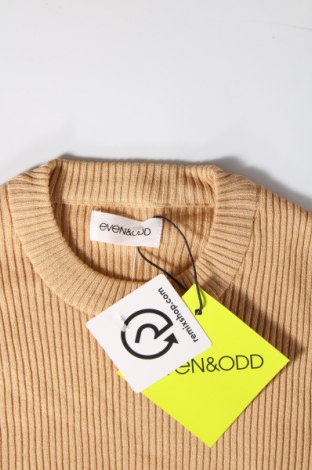 Дамски пуловер Even&Odd, Размер M, Цвят Бежов, Цена 9,66 лв.