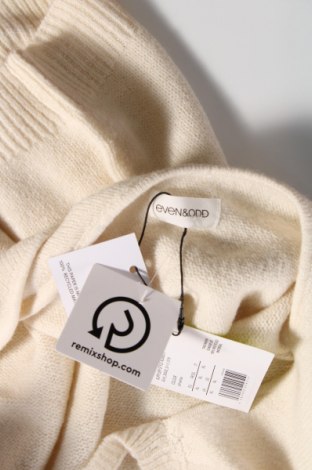 Γυναικείο πουλόβερ Even&Odd, Μέγεθος XL, Χρώμα Εκρού, Τιμή 5,22 €