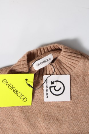Γυναικείο πουλόβερ Even&Odd, Μέγεθος XL, Χρώμα Καφέ, Τιμή 4,74 €