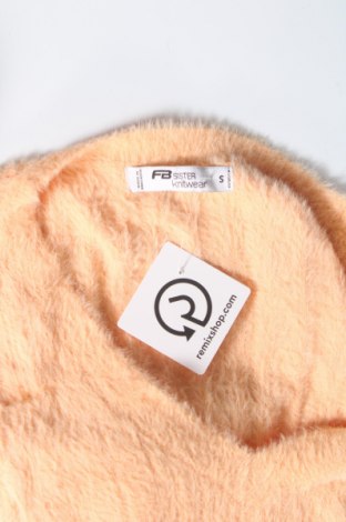 Дамски пуловер Fb Sister, Размер S, Цвят Оранжев, Цена 4,35 лв.