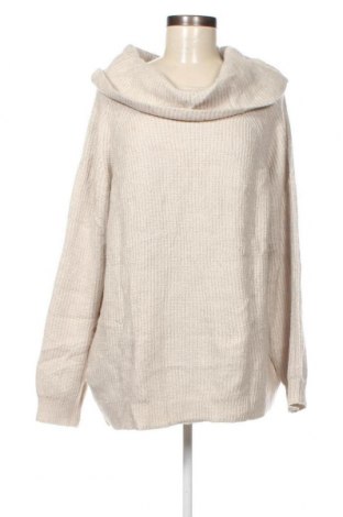 Дамски пуловер Gina Benotti, Размер L, Цвят Бежов, Цена 7,25 лв.