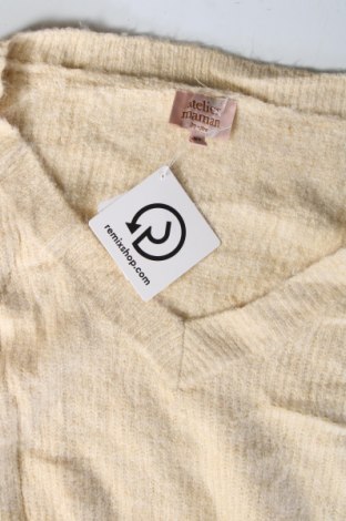 Γυναικείο πουλόβερ Jbc, Μέγεθος XL, Χρώμα Εκρού, Τιμή 2,33 €