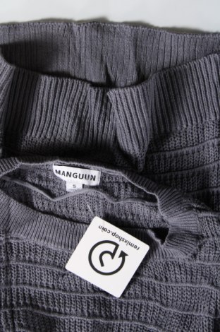 Дамски пуловер Manguun, Размер S, Цвят Сив, Цена 4,35 лв.