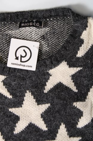 Γυναικείο πουλόβερ May&Co, Μέγεθος S, Χρώμα Γκρί, Τιμή 2,18 €