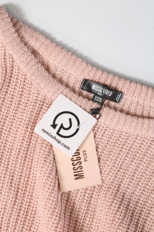 Γυναικείο πουλόβερ Missguided, Μέγεθος XL, Χρώμα Ρόζ , Τιμή 7,35 €