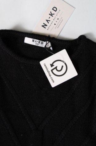 Γυναικείο πουλόβερ NA-KD, Μέγεθος S, Χρώμα Μαύρο, Τιμή 7,18 €