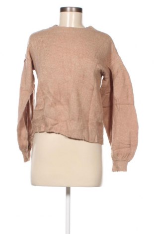 Γυναικείο πουλόβερ NA-KD, Μέγεθος XXS, Χρώμα  Μπέζ, Τιμή 2,33 €