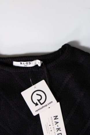 Дамски пуловер NA-KD, Размер XXS, Цвят Черен, Цена 9,57 лв.