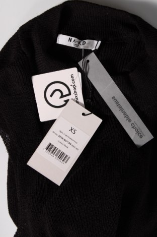 Γυναικείο πουλόβερ NA-KD, Μέγεθος XS, Χρώμα Μαύρο, Τιμή 5,38 €