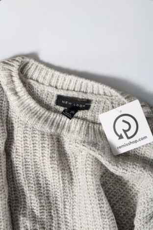 Дамски пуловер New Look, Размер M, Цвят Сив, Цена 4,35 лв.