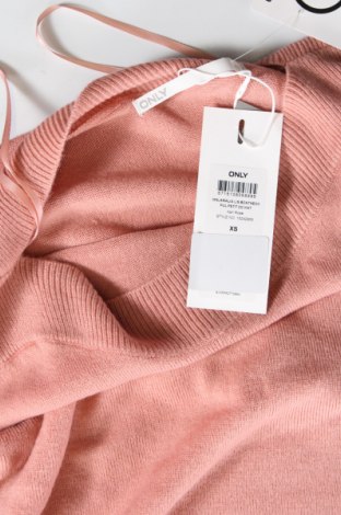 Дамски пуловер ONLY, Размер XS, Цвят Розов, Цена 7,02 лв.