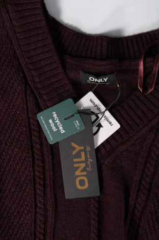 Дамски пуловер ONLY, Размер S, Цвят Лилав, Цена 13,50 лв.