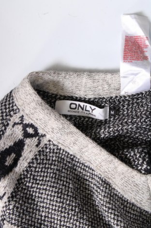 Дамски пуловер ONLY, Размер M, Цвят Сив, Цена 5,40 лв.