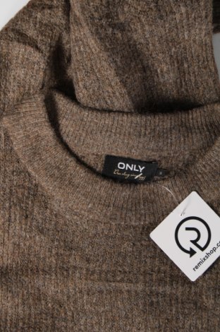 Γυναικείο πουλόβερ ONLY, Μέγεθος S, Χρώμα Καφέ, Τιμή 1,73 €