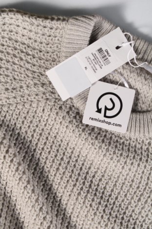 Дамски пуловер ONLY, Размер XL, Цвят Сив, Цена 9,72 лв.